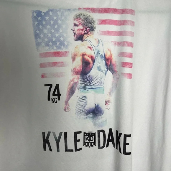 USA Kyle Dake Tshirt in Men’s Large - Picture 3 of 3